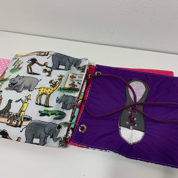 COPY - Busy Book Quiet Book for toddlers - sensory learning book. - Picture 10 of 16